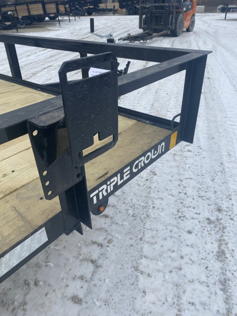 New 2025 Triple Crown Trailers U6X12G Utility Trailer