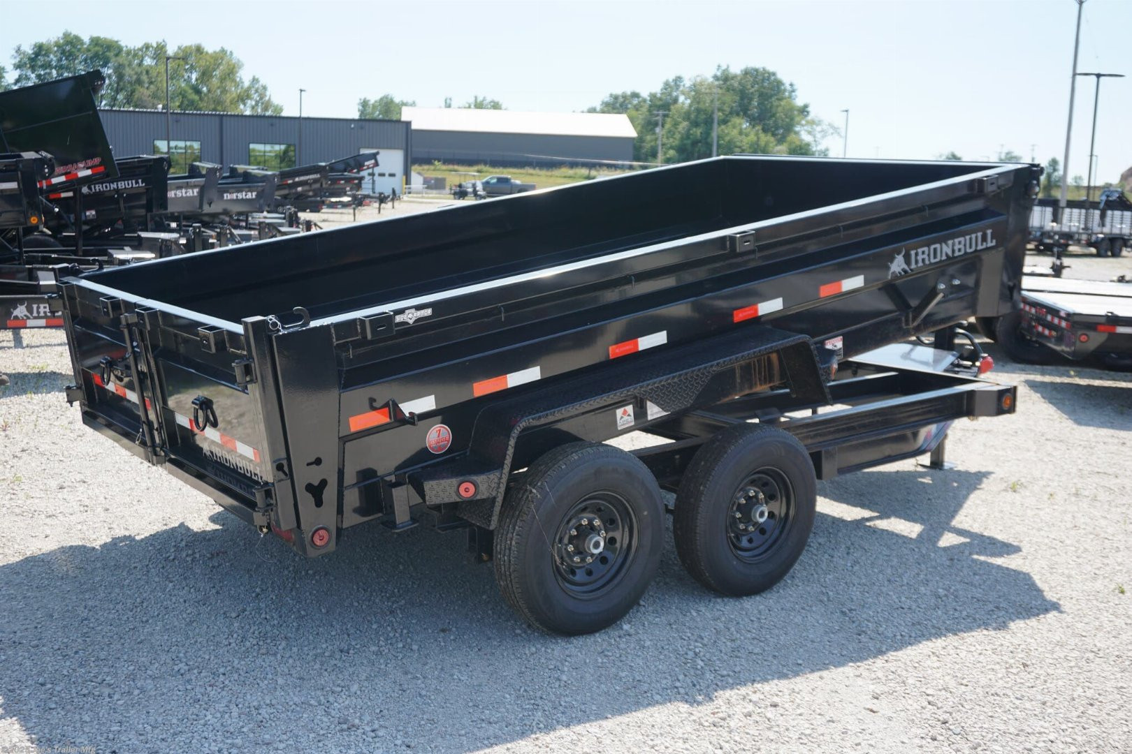 New 2025 Iron Bull DTB8314 Dump Trailer