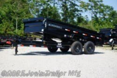 New 2025 IronBull DTB8316 Dump Trailer