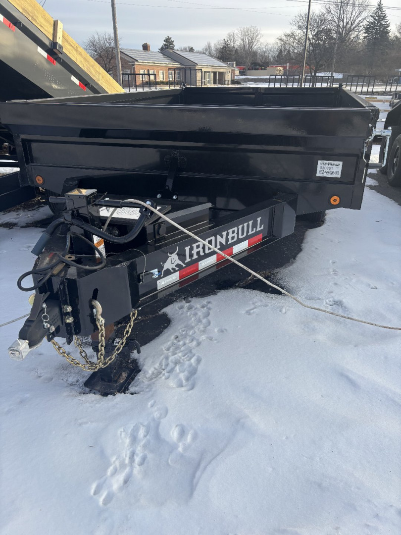 New 2024 IronBull 14k Deckover Dump Trailer