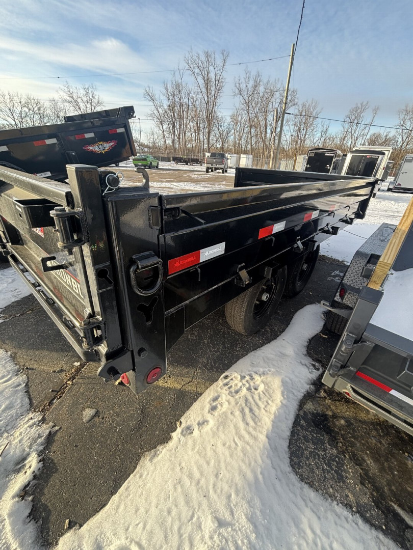 New 2024 IronBull 14k Deckover Dump Trailer