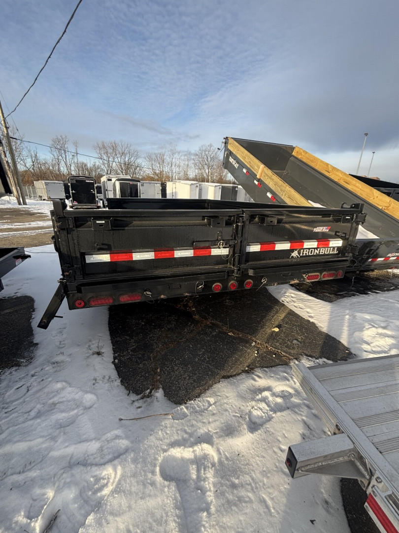 New 2024 IronBull 14k Deckover Dump Trailer