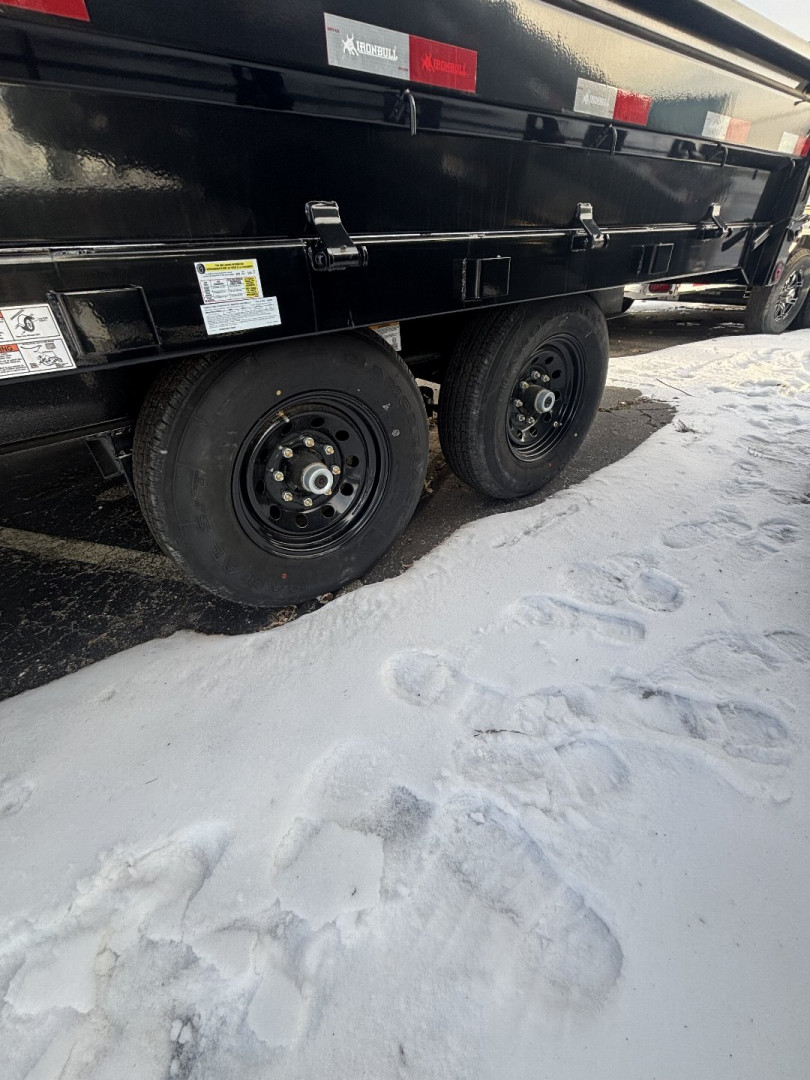 New 2024 IronBull 14k Deckover Dump Trailer