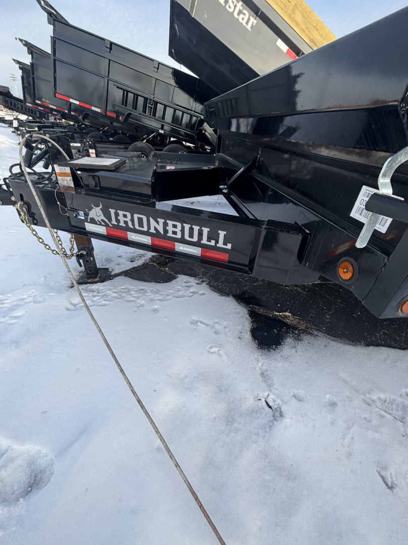 New 2024 IronBull 14k Deckover Dump Trailer