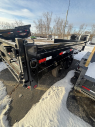 New 2024 IronBull 14k Deckover Dump Trailer