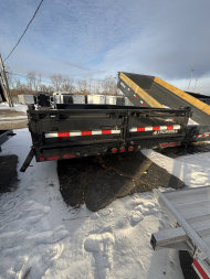 New 2024 IronBull 14k Deckover Dump Trailer