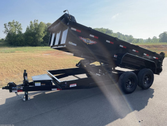 New 2023 H&H Trailers H8314DBW-B-140 Dump Trailer