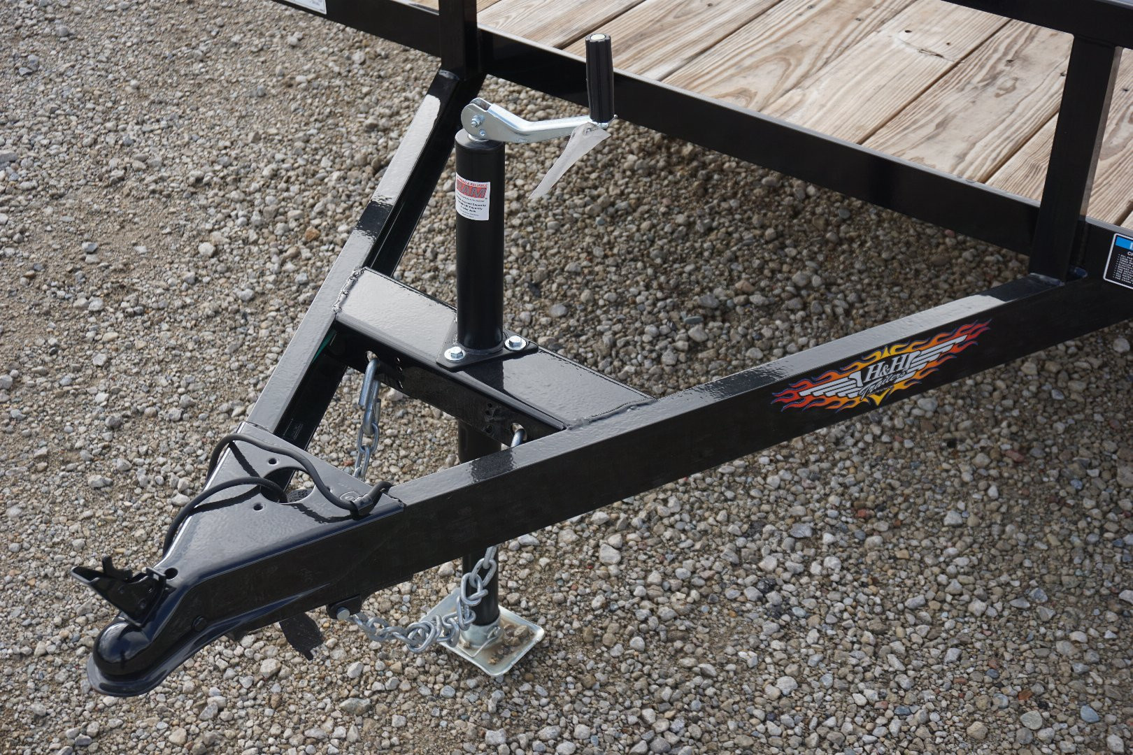 New 2024 H&H Trailers H7612RS-030 Utility Trailer