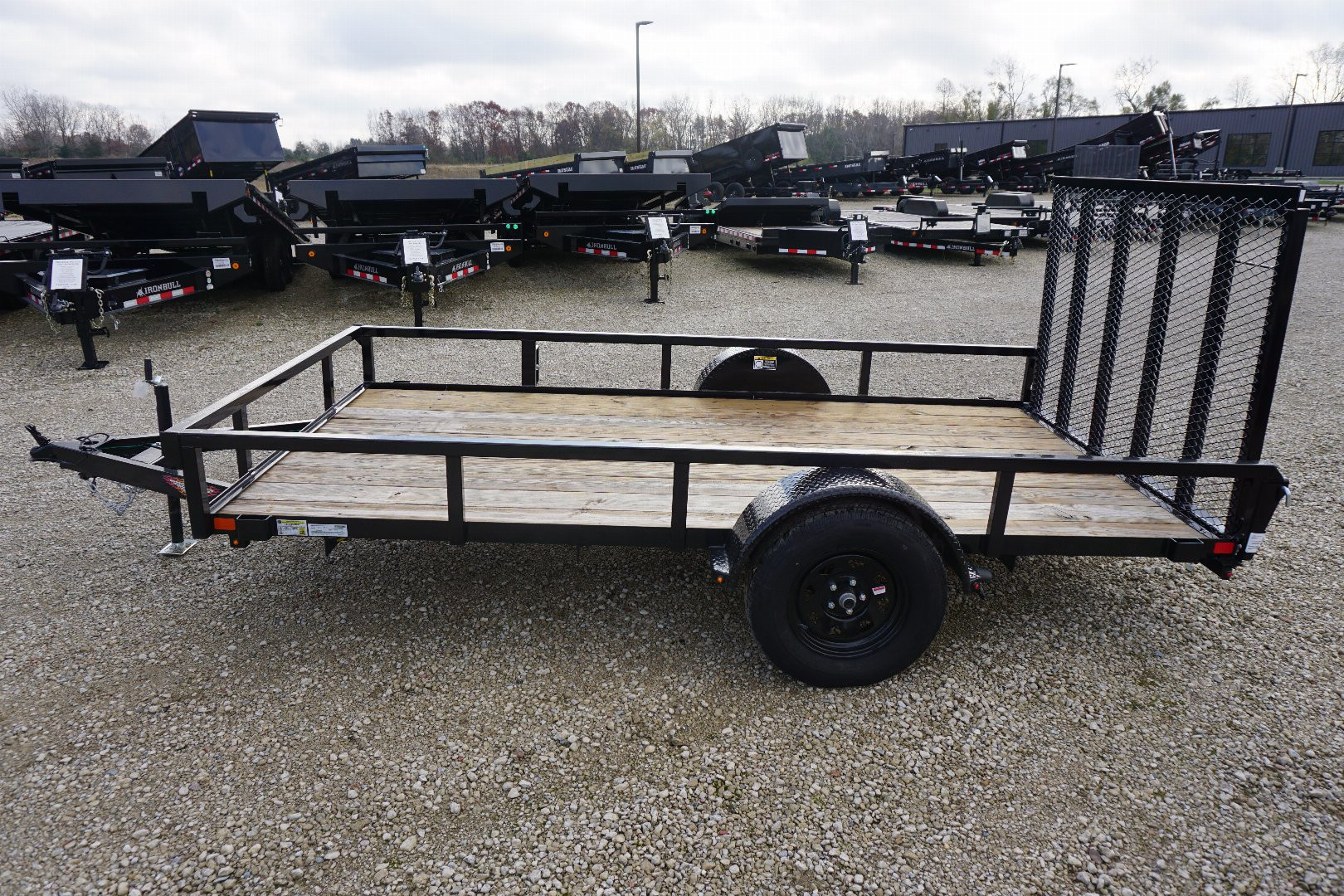 New 2024 H&H Trailers H7612RS-030 Utility Trailer