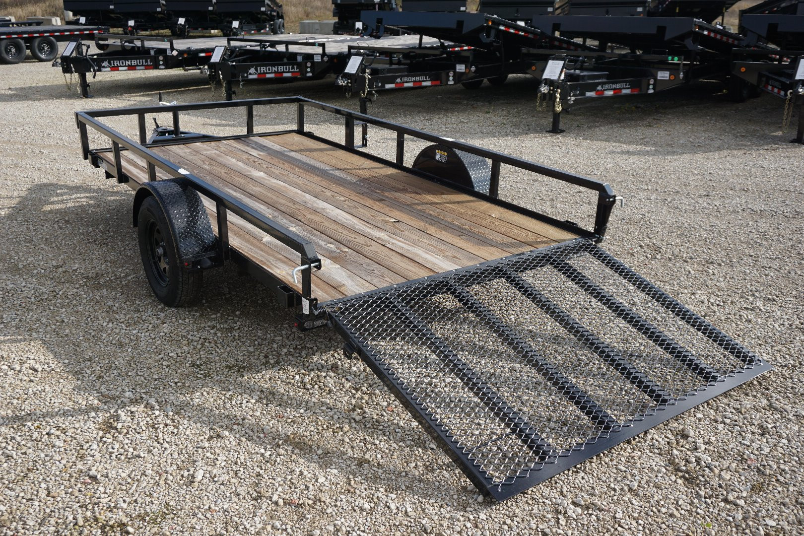New 2024 H&H Trailers H7612RS-030 Utility Trailer
