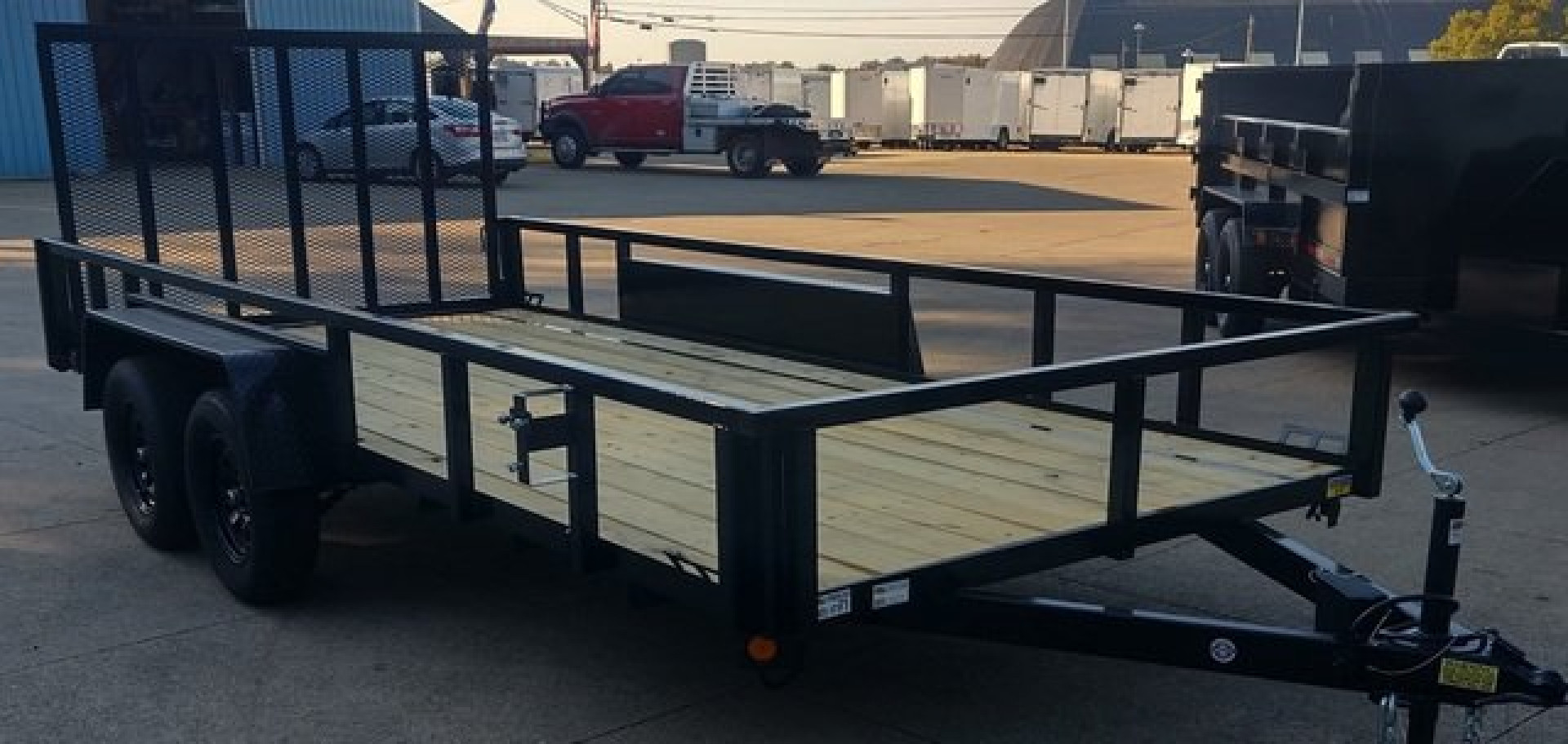 New Quality Steel & Aluminum 82" x 16' Utility Trailer