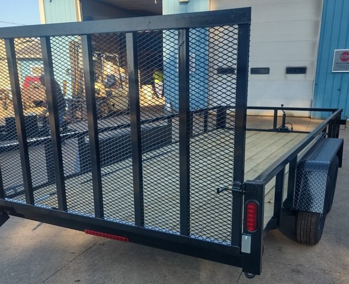 New Quality Steel & Aluminum 82" x 16' Utility Trailer