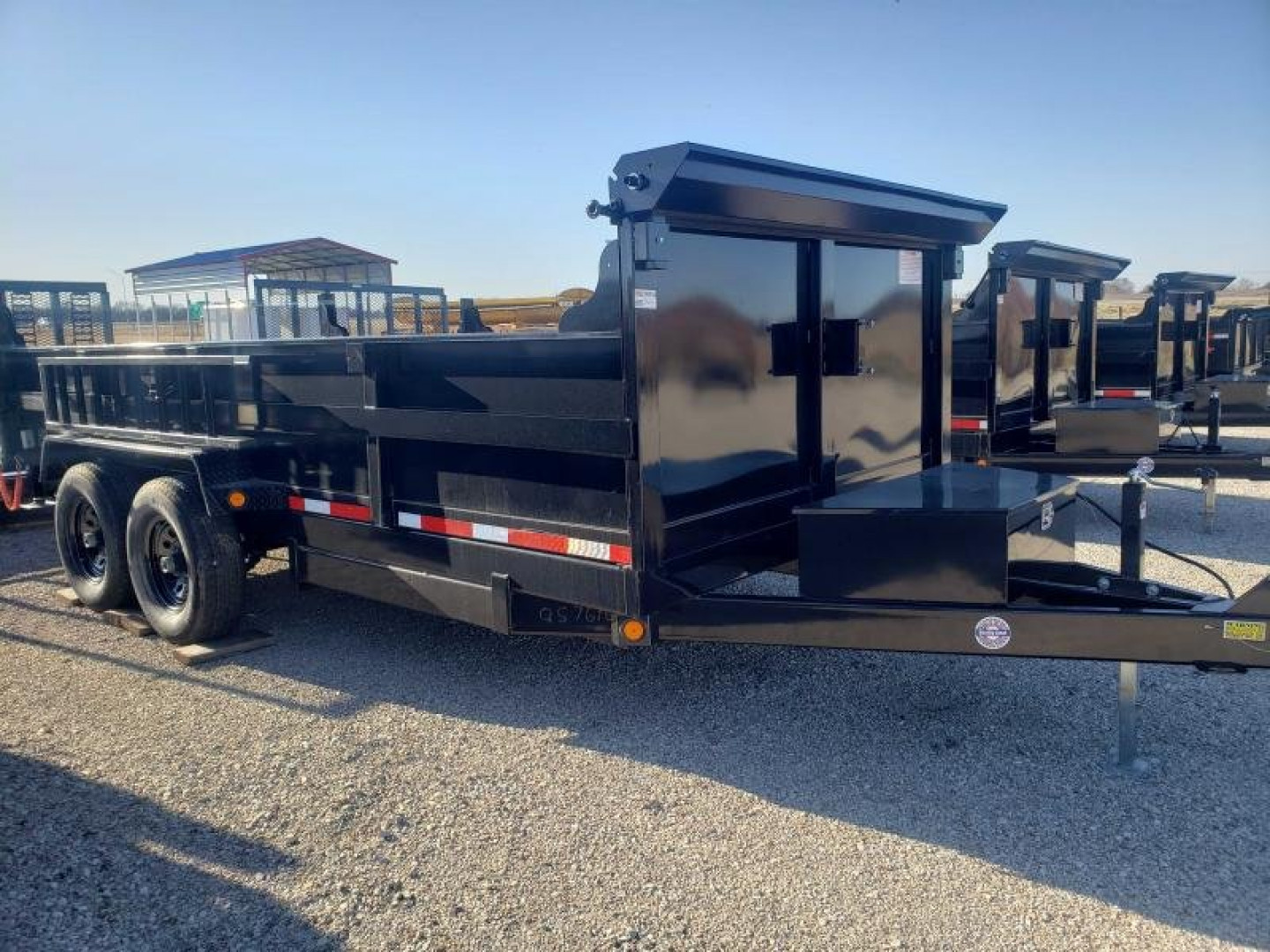 New 2025 Quality Steel and Aluminum 608D6K Dump Trailer