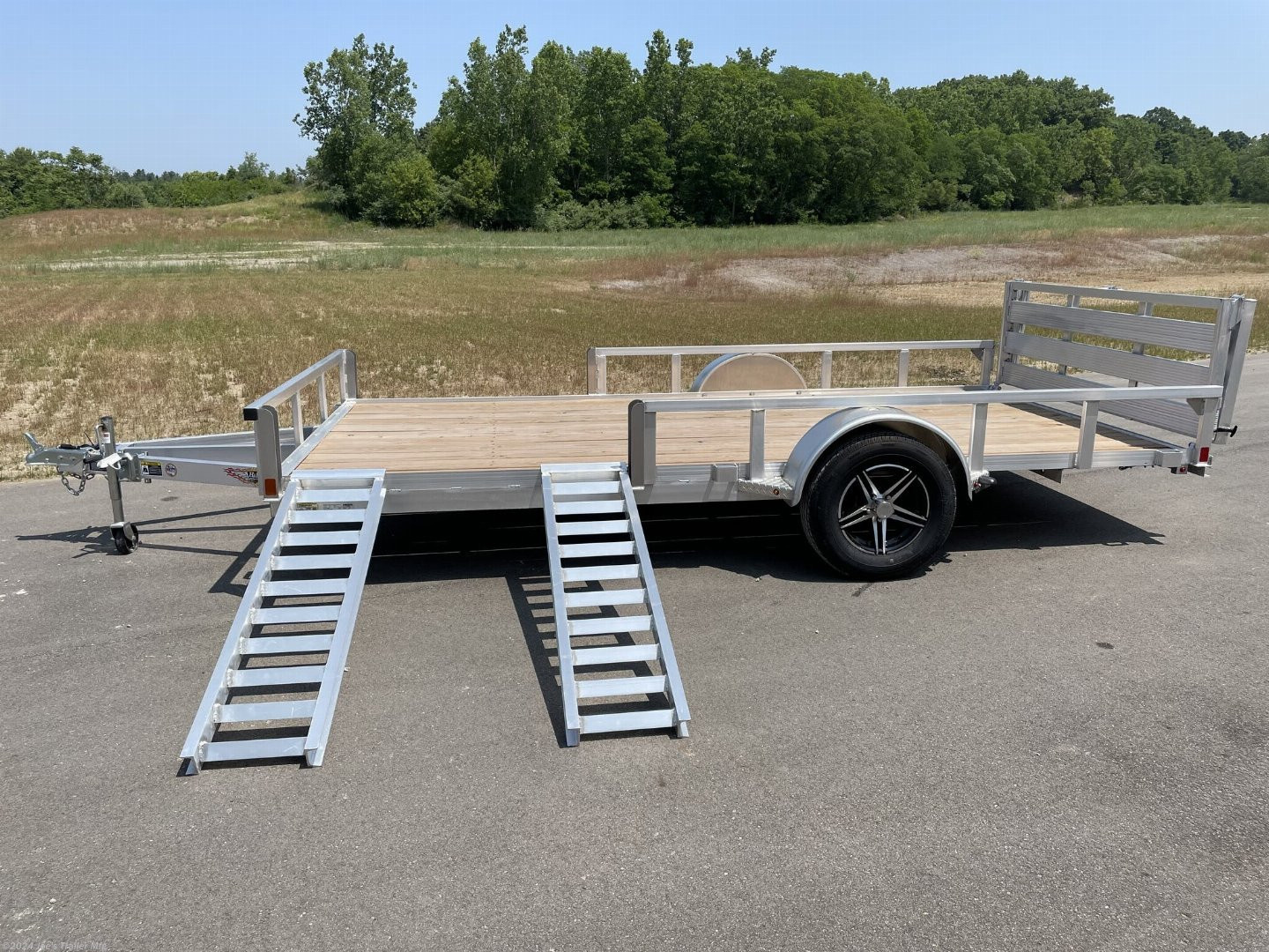 New 2024 H&H Trailers H8214RSAV-030 ATV Trailer
