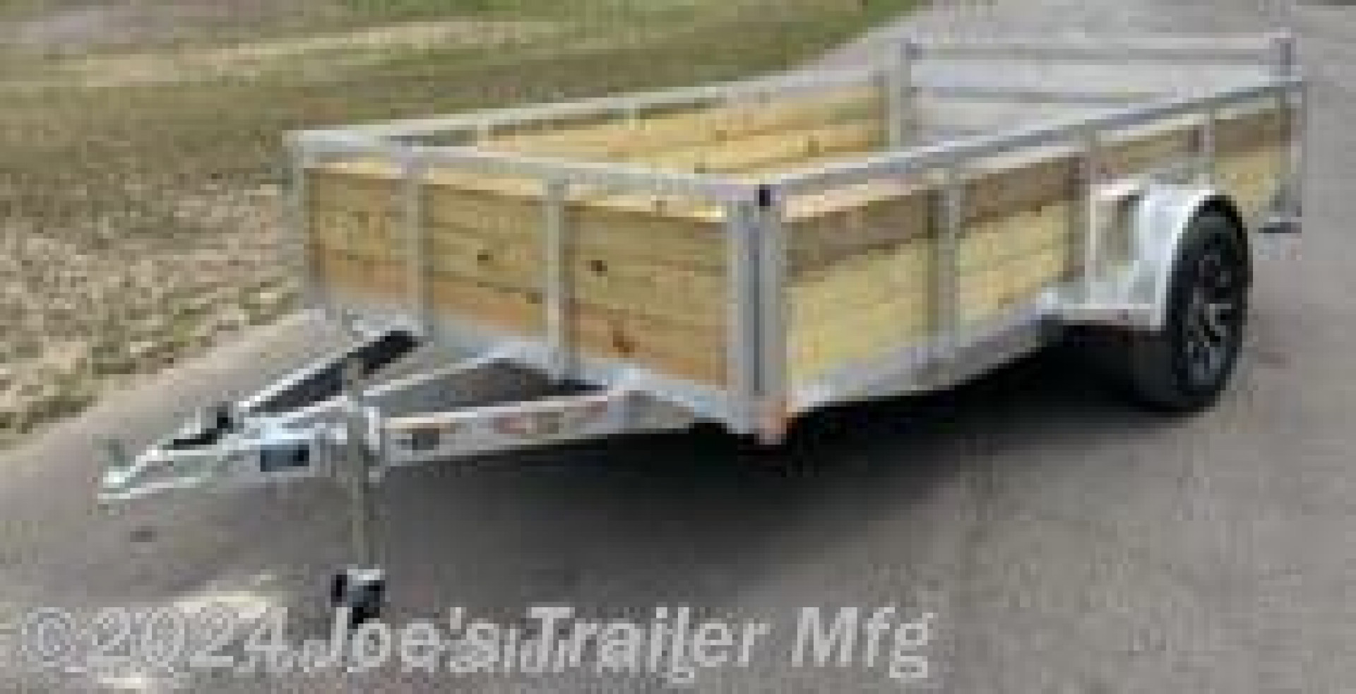 New 2024 H&H Trailers H7612WSA-030 Utility Trailer