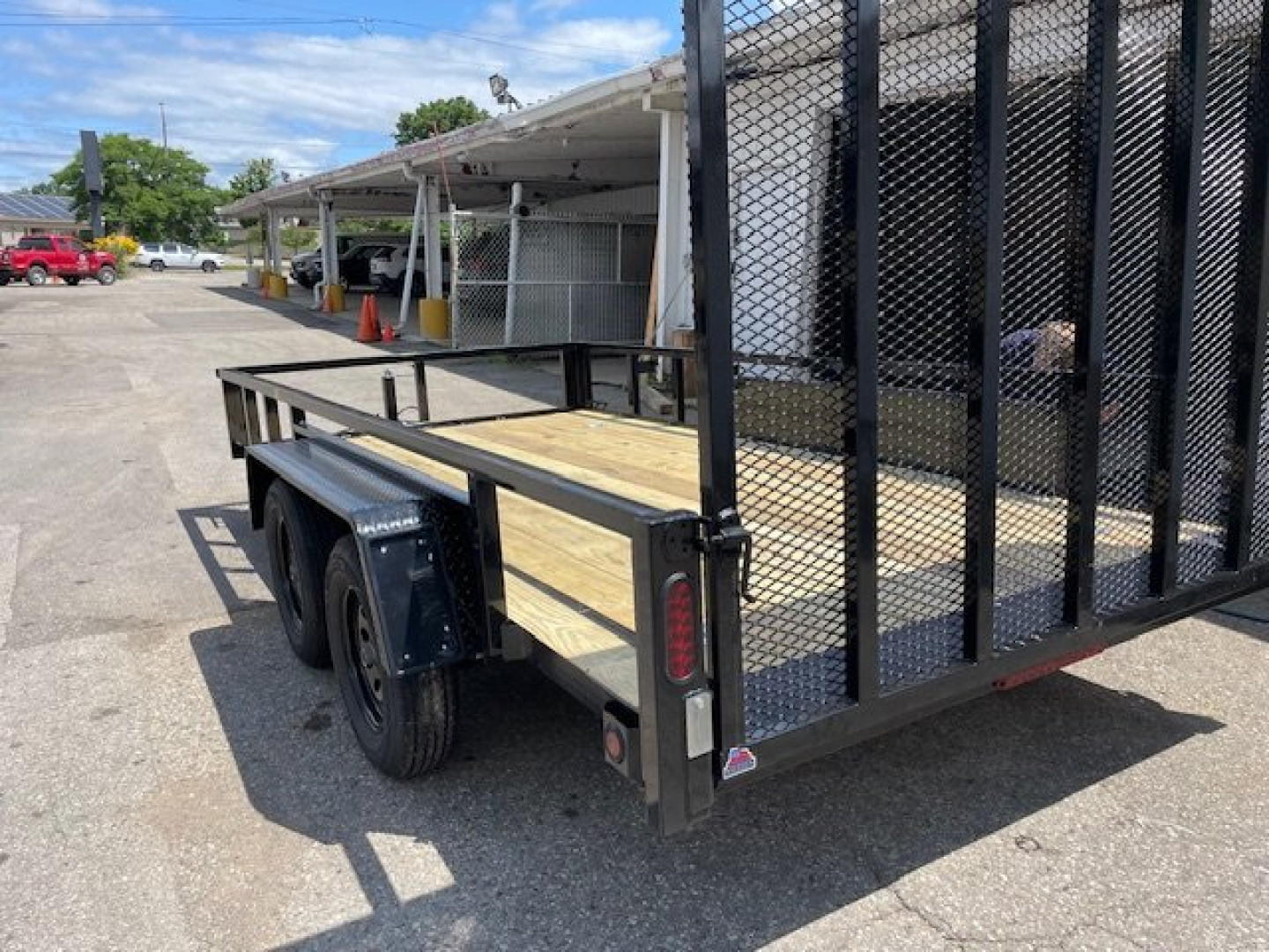 New 82" X 14' Tandem Axle Open Utility Trailer