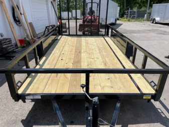 New 82" X 14' Tandem Axle Open Utility Trailer