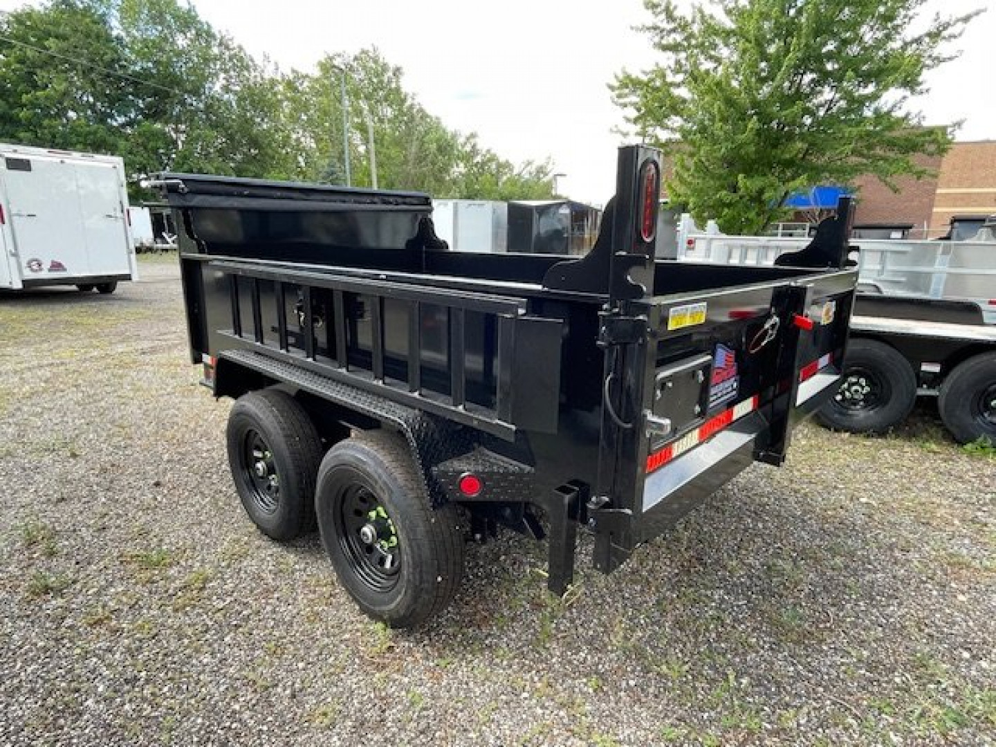 New 6' X 10' Dump Trailer 7K