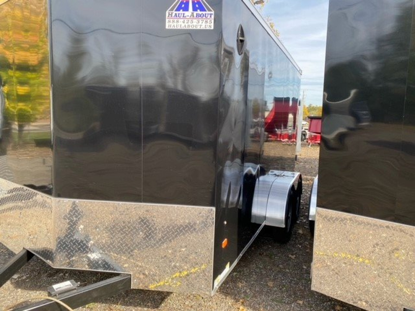 New 7' X 14' Enclosed Tandem Axle Trailer