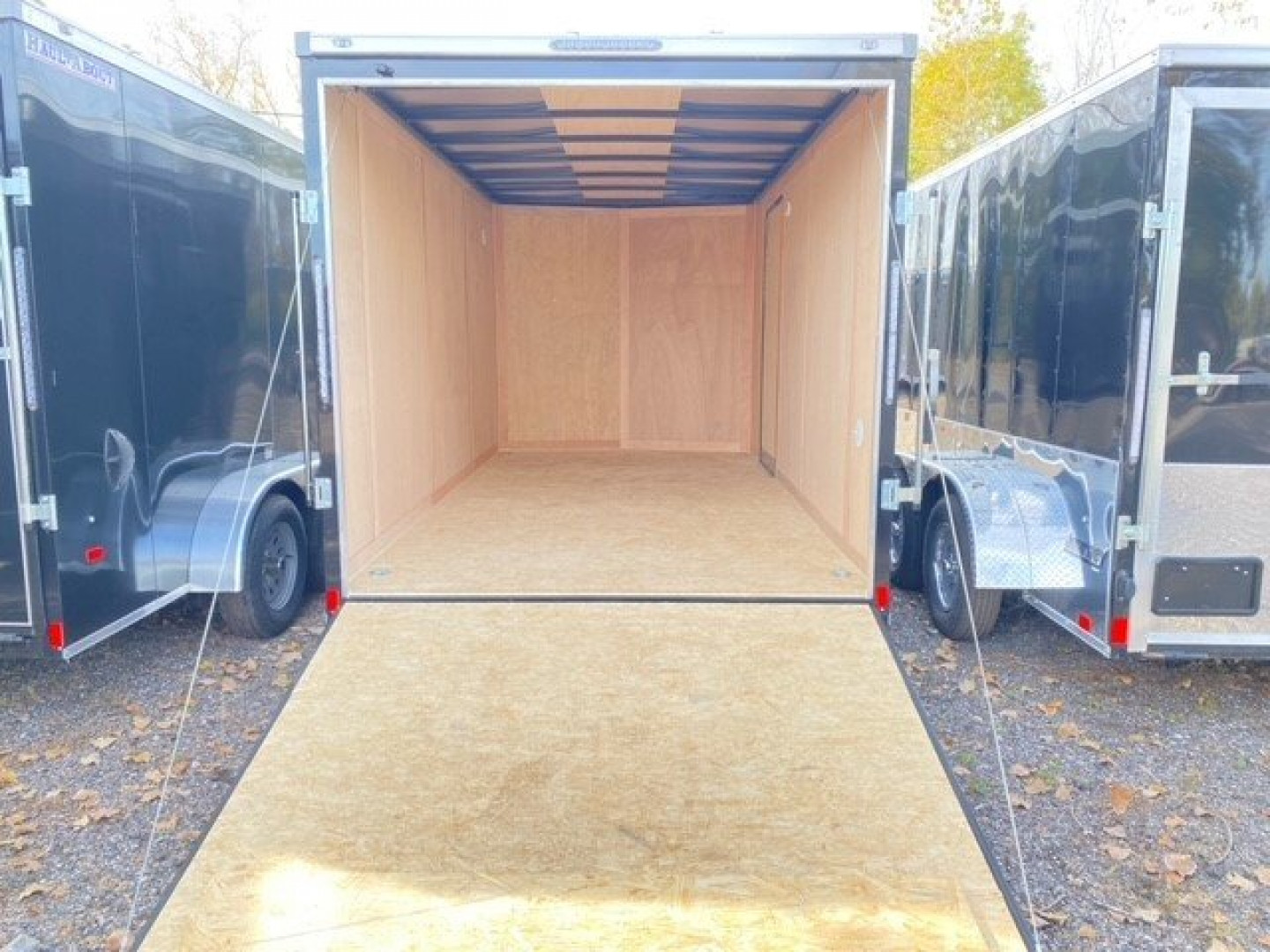New 7' X 14' Enclosed Tandem Axle Trailer