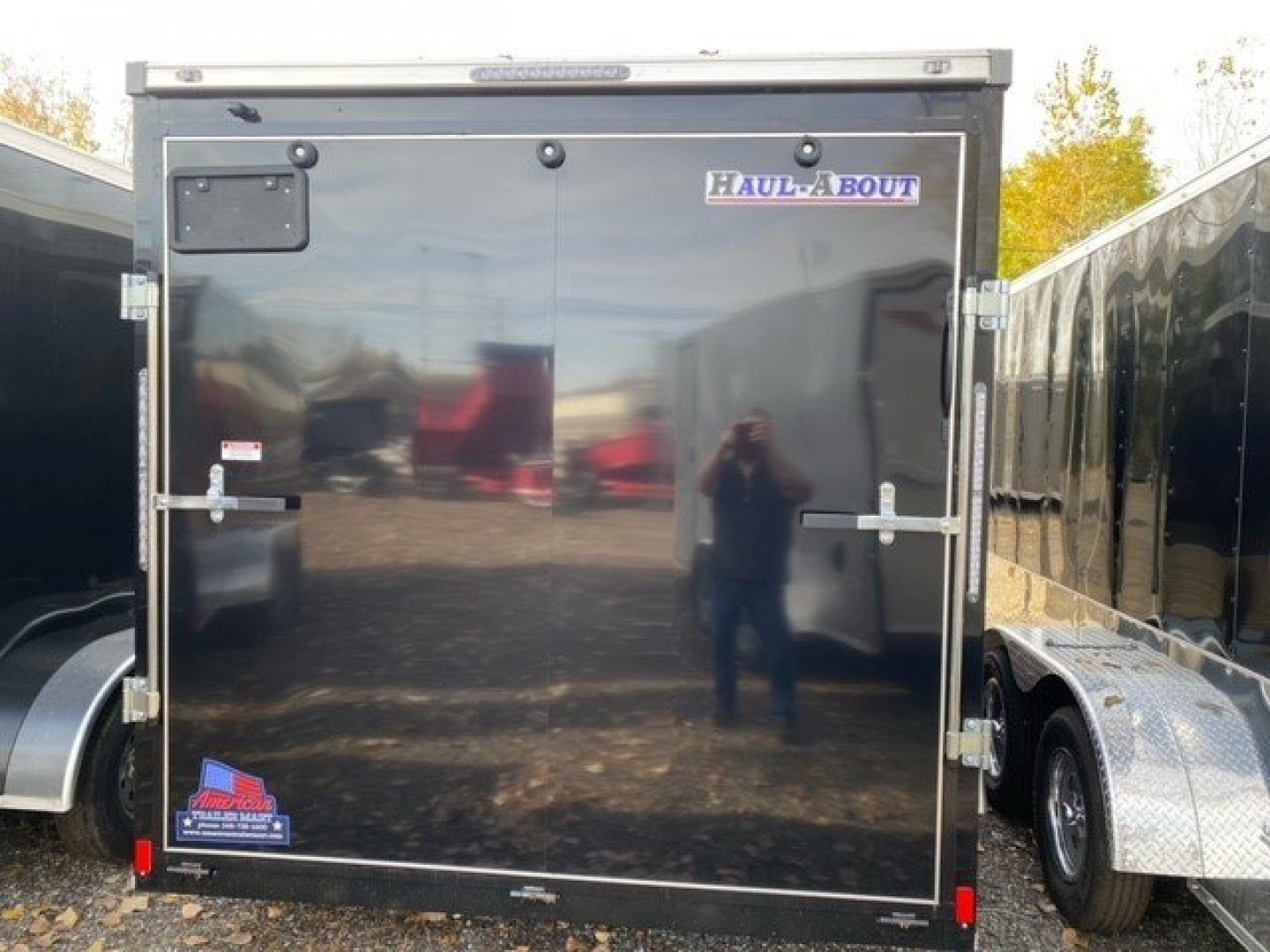 New 7' X 14' Enclosed Tandem Axle Trailer