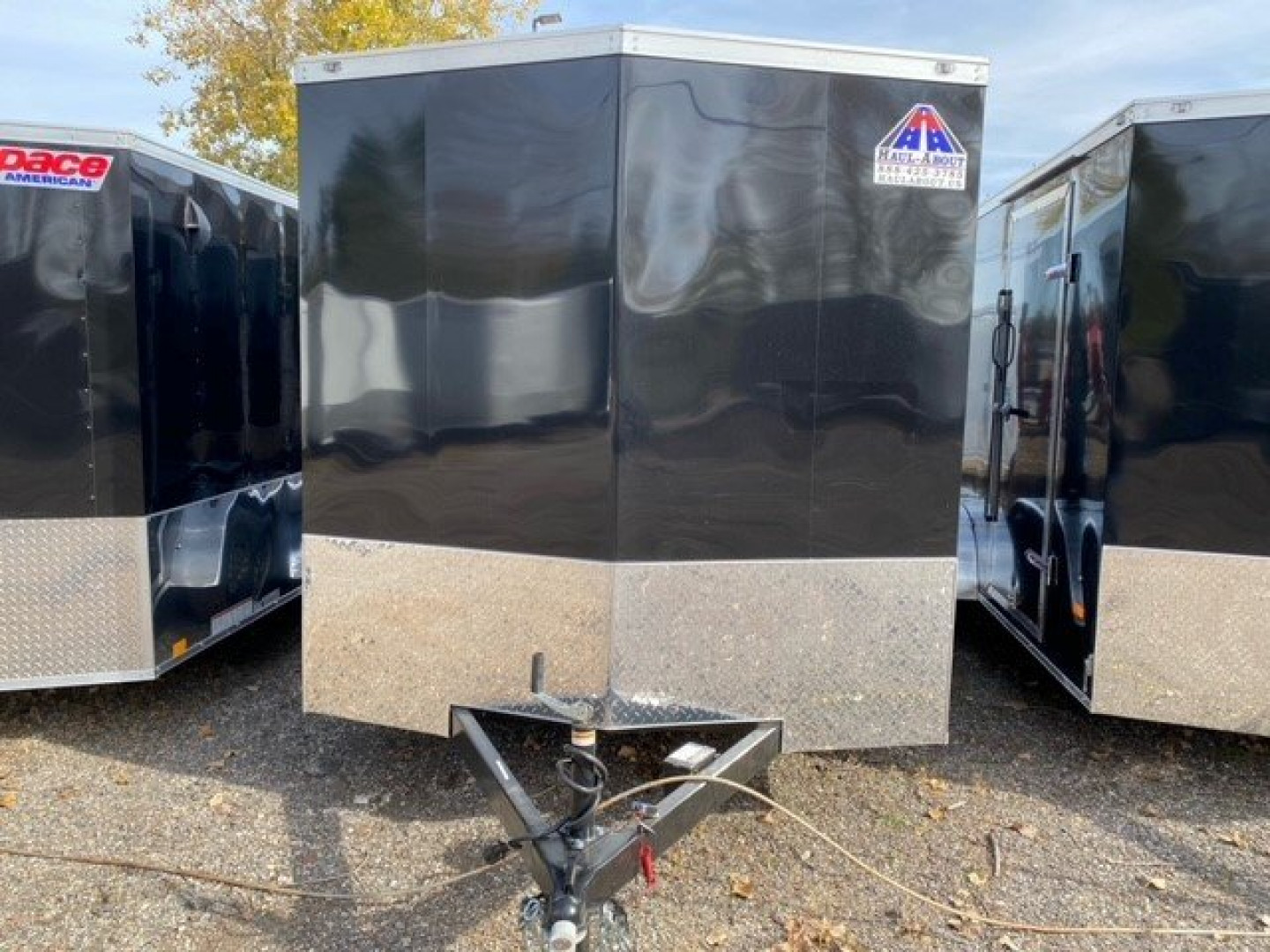 New 7' X 14' Enclosed Tandem Axle Trailer