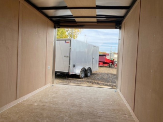 New 7' X 14' Enclosed Tandem Axle Trailer