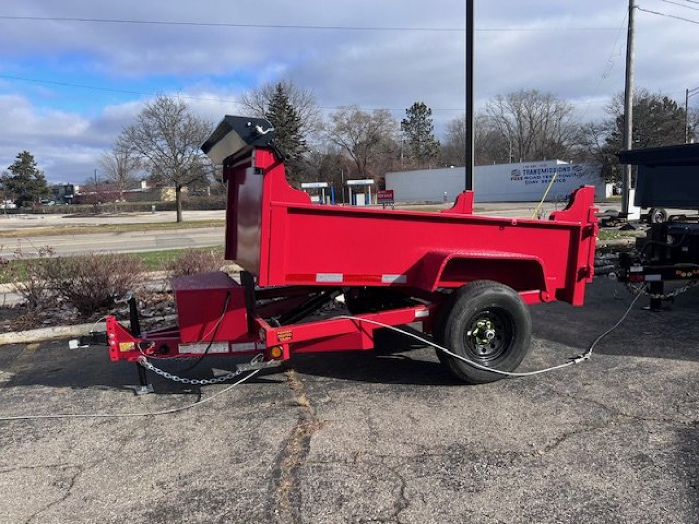 New 5' X 8' Dump Trailer 6K