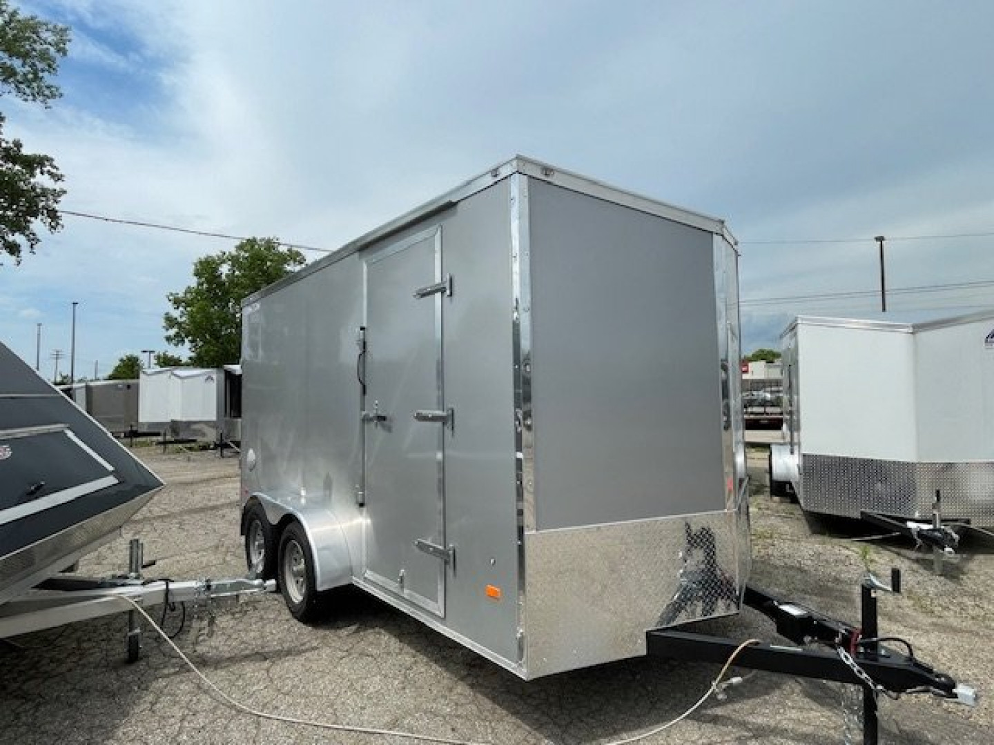 New 7' X 14' Tandem Axle Enclosed Trailer
