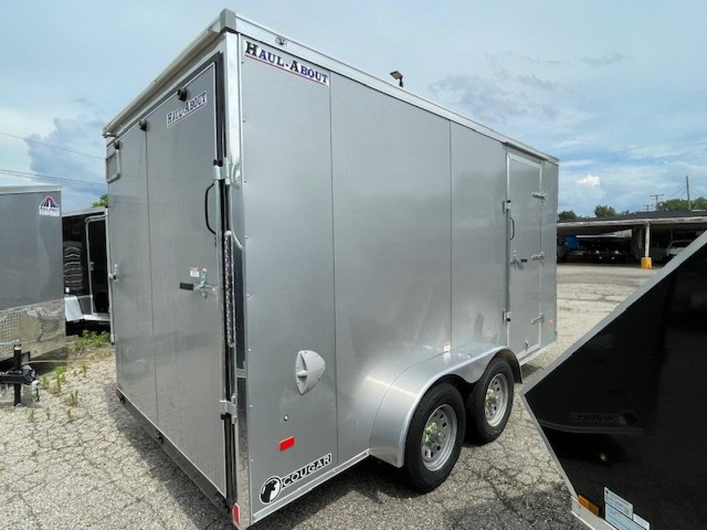 New 7' X 14' Tandem Axle Enclosed Trailer