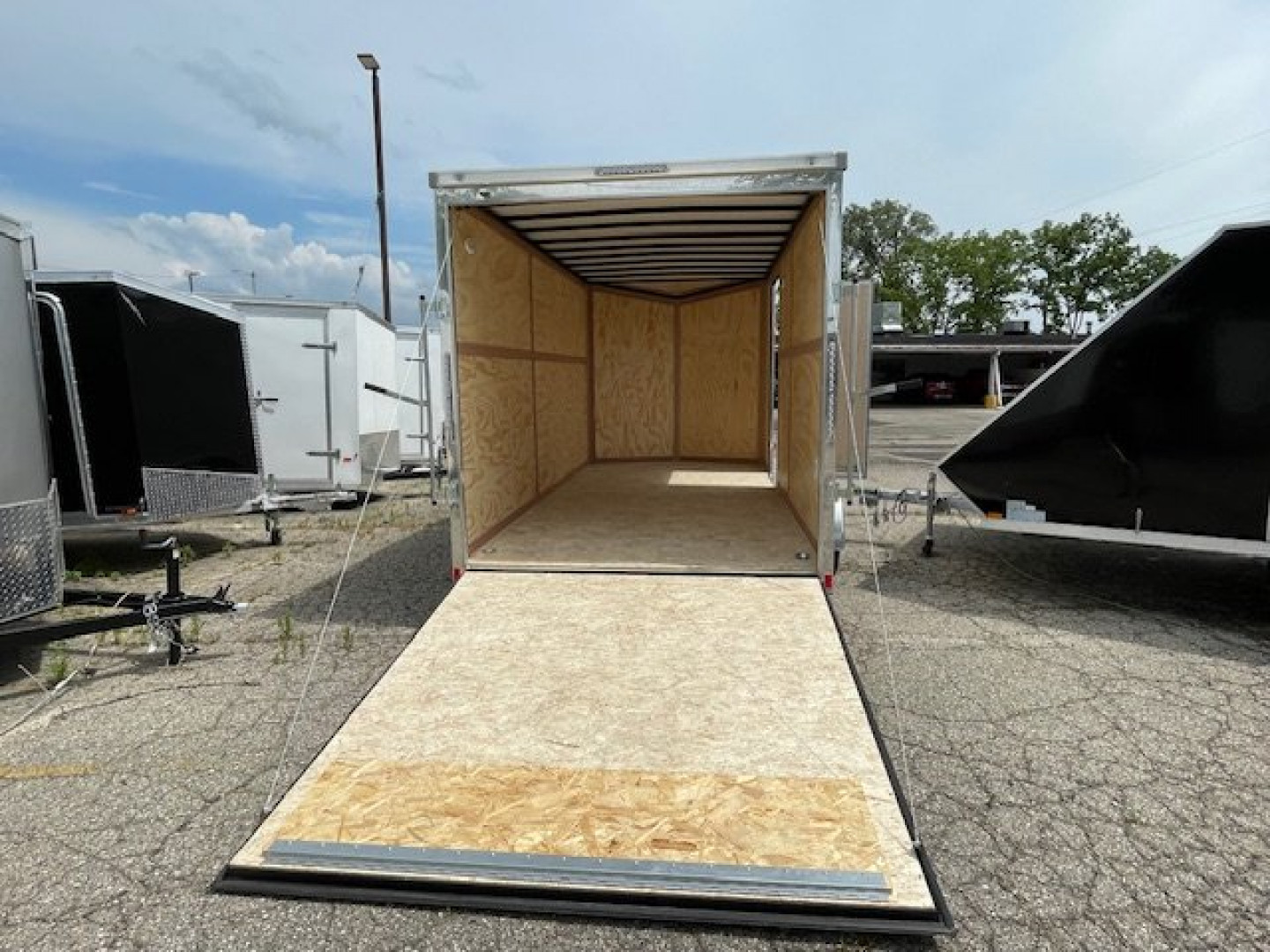 New 7' X 14' Tandem Axle Enclosed Trailer