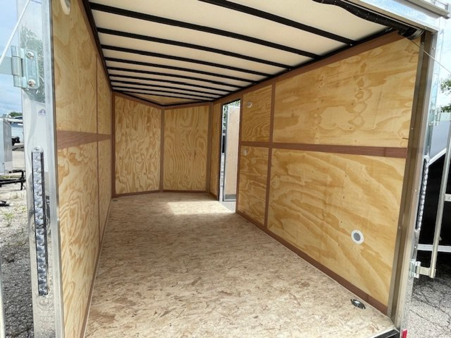 New 7' X 14' Tandem Axle Enclosed Trailer