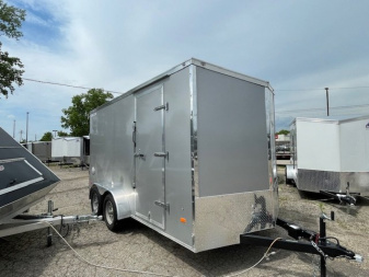 New 7' X 14' Tandem Axle Enclosed Trailer