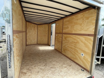 New 7' X 14' Tandem Axle Enclosed Trailer