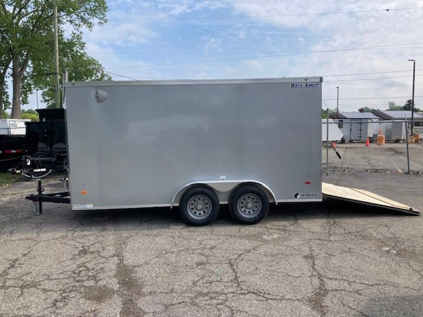New 7' X 14' Tandem Axle Enclosed Trailer