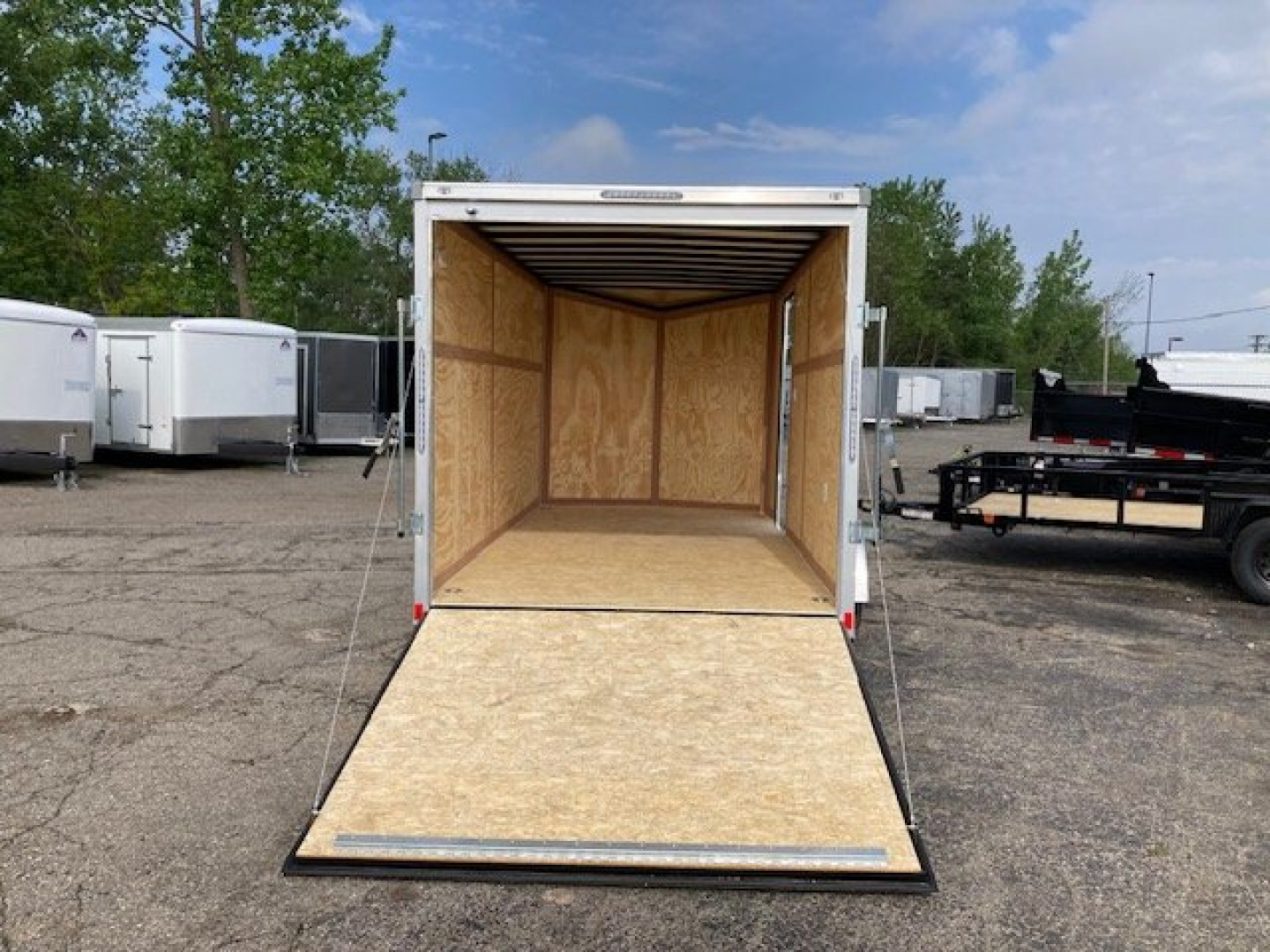 New 7' X 14' Tandem Axle Enclosed Trailer