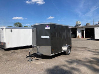New 6' X 10' Single Axle Enclosed Trailer