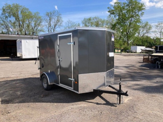 New 6' X 10' Single Axle Enclosed Trailer