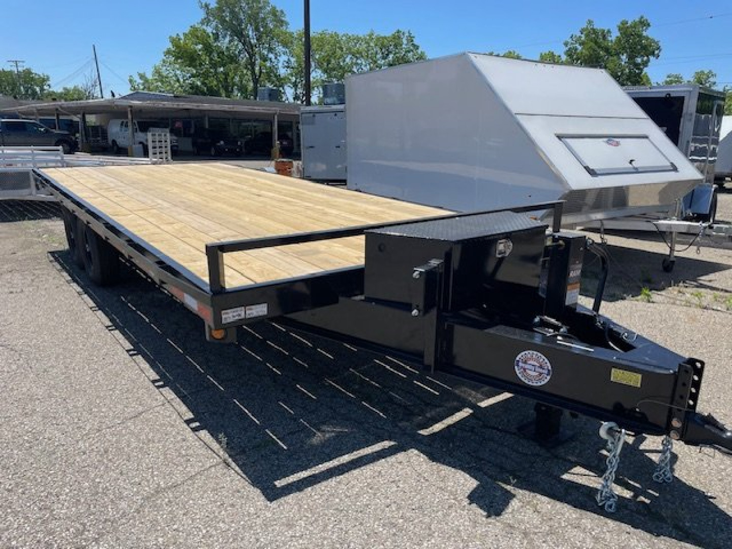New 102" x 20' Deckover Equipment Trailer