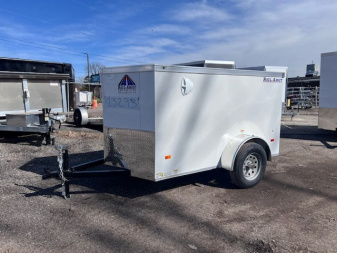 New 5' X 8' Single Axle Enclosed Trailer