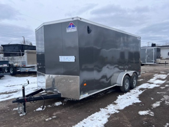 New 7' X 16' Enclosed Trailer