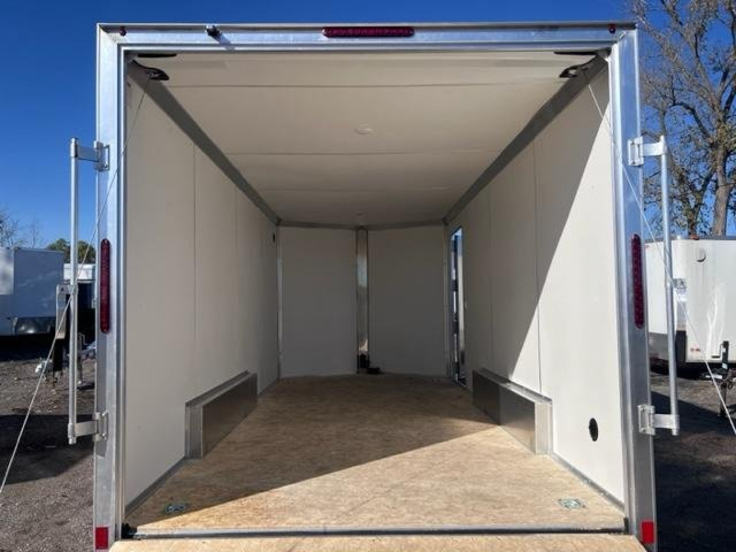 New 7.5' X 16' Aluminum Tandem Axle Enclosed Trailer