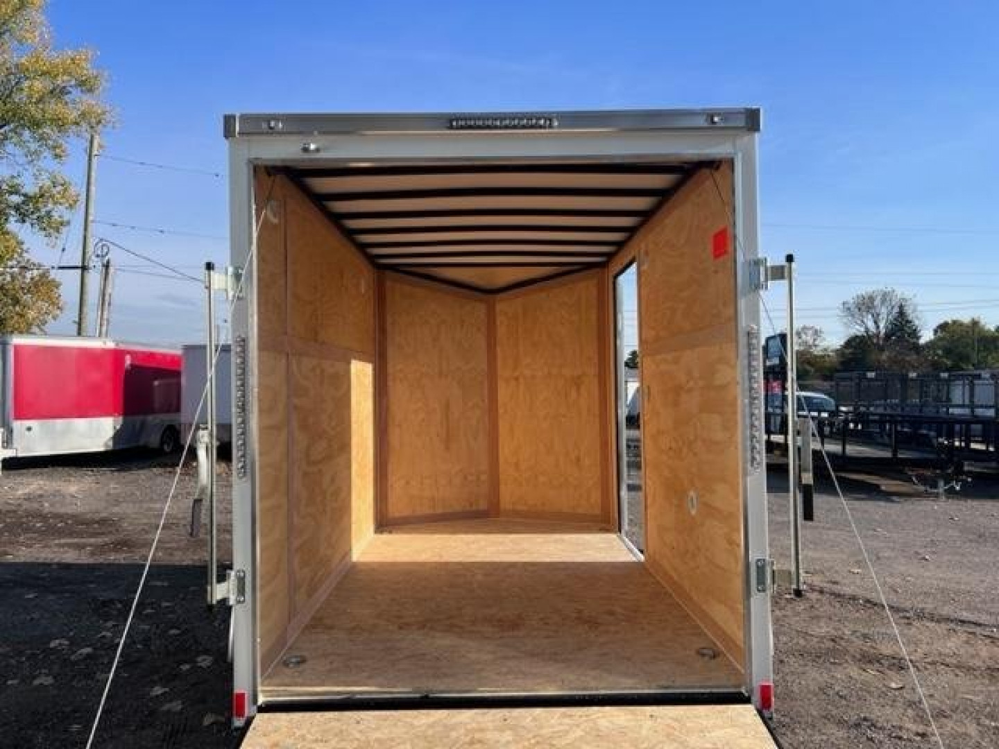 New 6' X 10' Single Axle Enclosed Trailer