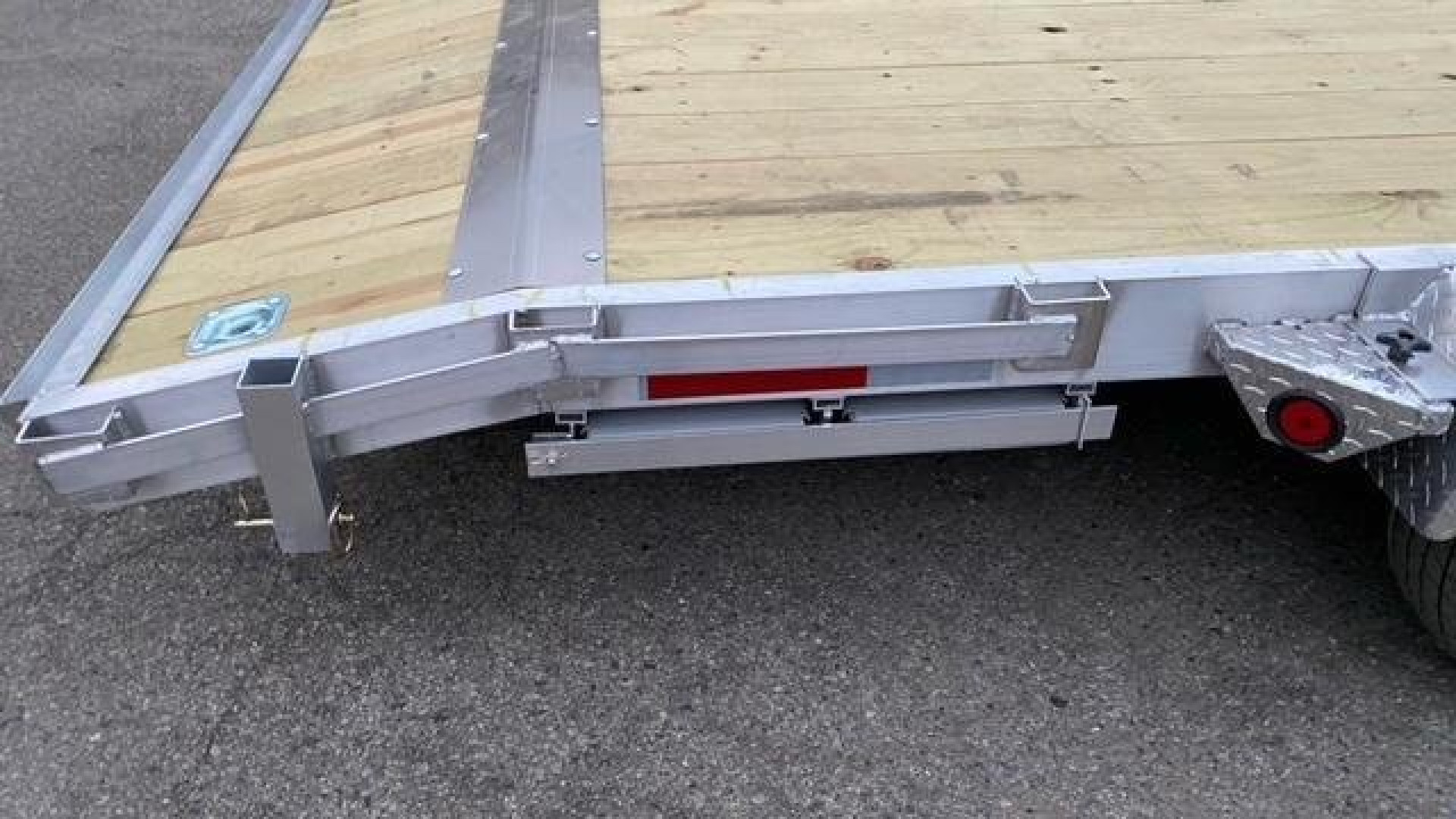 New 83" X 20' Aluminum Car Hauler/Flatbed Trailer