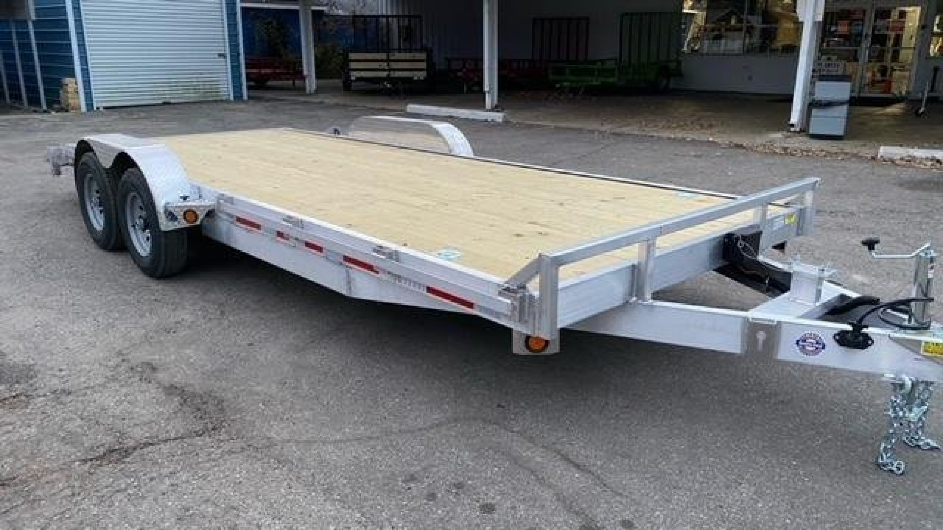 New 83" X 20' Aluminum Car Hauler/Flatbed Trailer