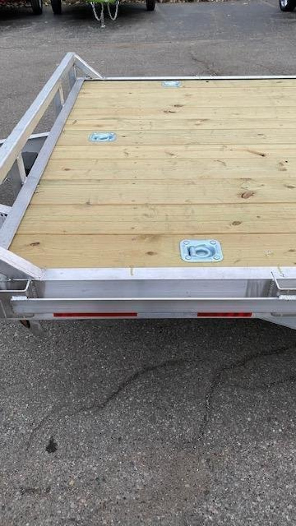 New 83" X 20' Aluminum Car Hauler/Flatbed Trailer