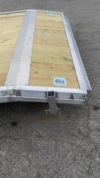New 83" X 20' Aluminum Car Hauler/Flatbed Trailer
