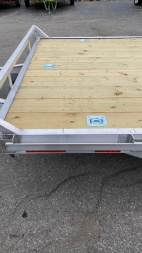 New 83" X 20' Aluminum Car Hauler/Flatbed Trailer
