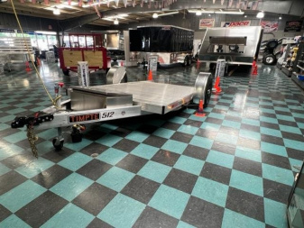 New 78'' x 12' Scissor Lift Tilt Trailer