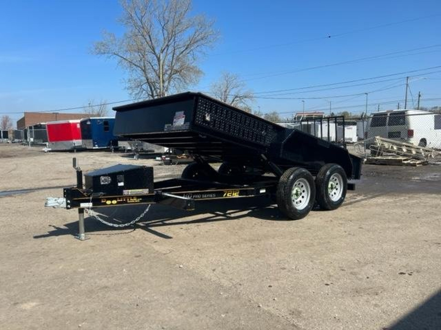 New 72" X 12' 7K Dump Trailer